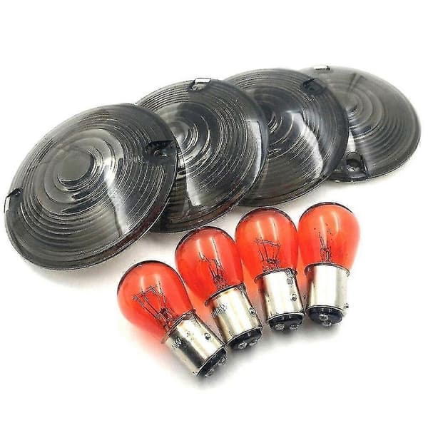 Blinklygteglas til Harley Davidson Electra Glides Road King Smoke S2024123015174
