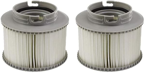 2 Spa Filterpatroner Til Mspa, Udskiftningsfilterpatroner Til Swimmingpool Til Badekar, Spa, Swimmingpool 11*8.5cm