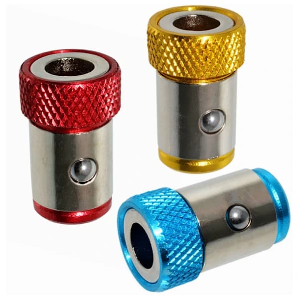 3 universella magnetiska avtagbara magnetiserade ringskruvhållare