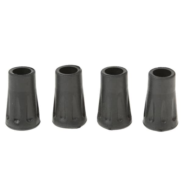 8x4 stk erstatningsgummitupper for turstaver, gåstaver, trekkingstaver 4cm