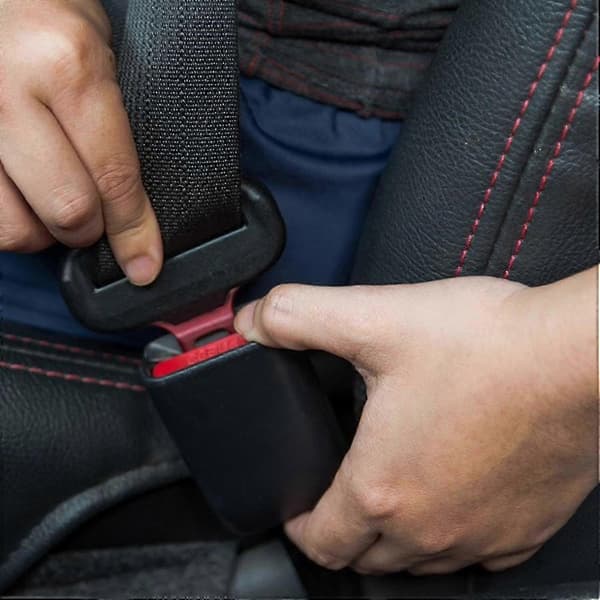 Sele Spænde Bred Anvendelse Holdbar med Alarm Signal Universal Auto Sele Stikforbindelse