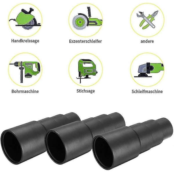6 delar dammsugaradapter, universal dammsugaradapter, dammsugarslangomvandlare, V