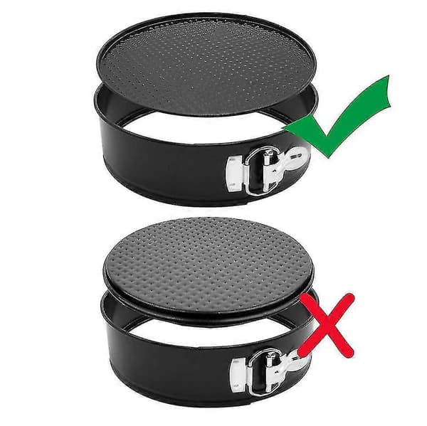 Panne 9 tommer nonstick ostekakeform med avtakbar bunn springform