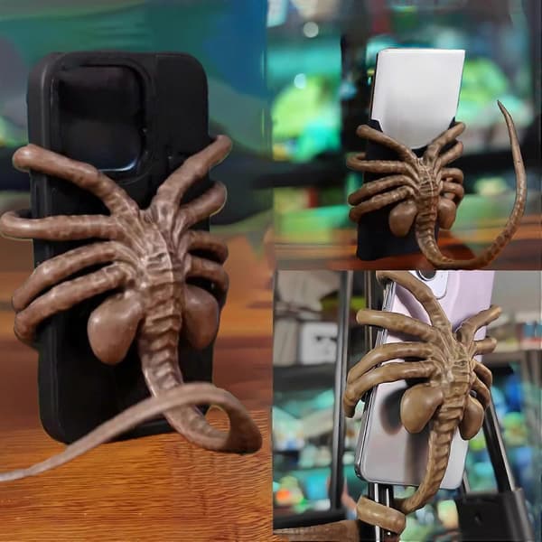 Facehugger-puhelinpidike, Alien Xenomorph -hahmolelut Facehugger-matkapuhelinpidike kaikille puhelimille