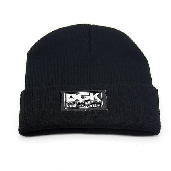 Mössa för män Varm stickad mössa Dgk Letter Pullover Hat Utomhusmössa