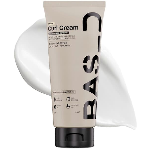 Ba-sed Krøllecreme 200ml Silkeagtigt, Glat Hår