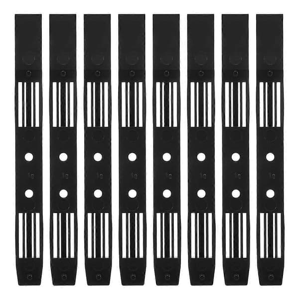 4 par harddisk-skinner kabinet-tilbehør drev-bås-skyder plastik-skinner til 3,5 til 5,25 harddisk-bakke