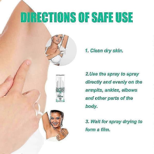 Grønn Te Underarm Deodorant Spray, 30ml Grønn Te Deodorant Parfymespray