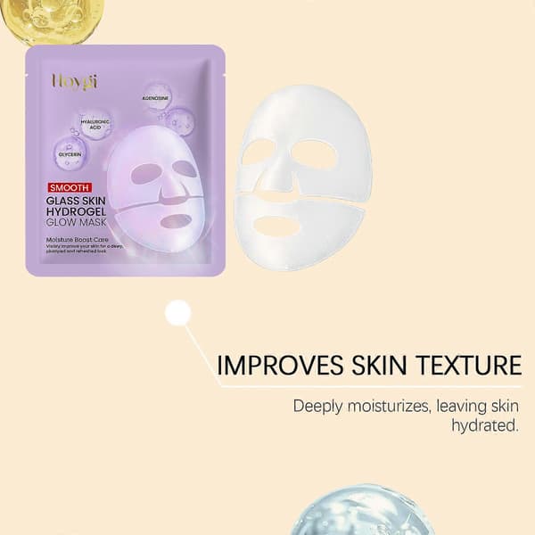 3 st Hyaluronsyra ansiktsmask Mild ansiktsmask