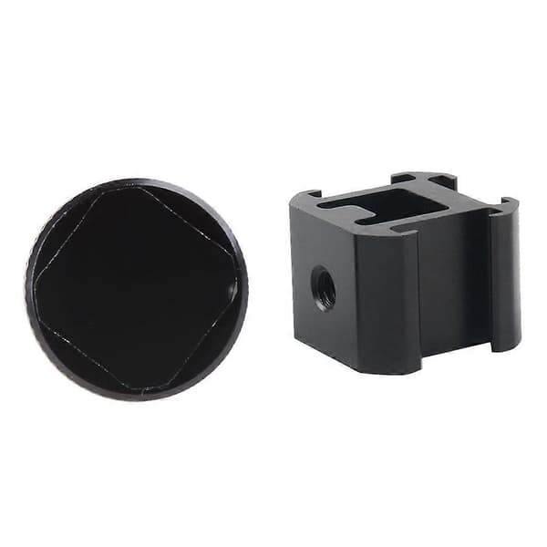 3 Hot Shoe Mount Adapter med dobbelte skruer til DSLR-kamera og blitz