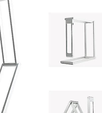 Led bordlampe foldbar dæmpbar touch bordlampe foldbare led læselamper (sølv)