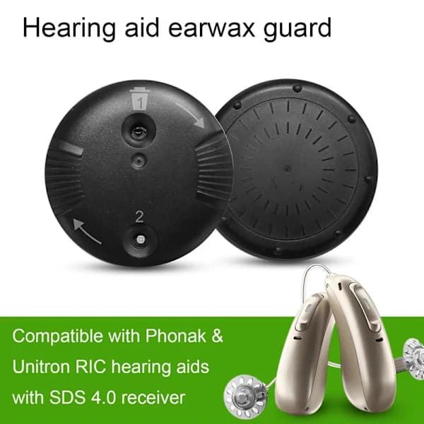 CeruShield Disk V2.0 for Phonak — 4 erstatningsvoksfiltre