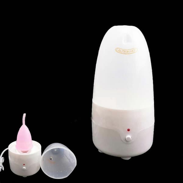 Menstruationskop Automatisk Timing Dampsterilisator Lille Og Nem At Bære Silikone