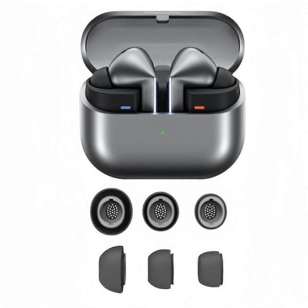 3 par silikonørepropper for Samsung Buds 3Pro - Forbedret lydisolasjon, sikker passform, komfort