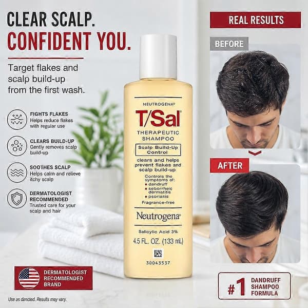 Neutrogena T/sal terapeutisk sjampo - 133 ml