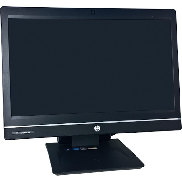 HP Pro 6300 All-in-One på 22" i3 8GB 240GB SSD Windows 10 Pro Svart