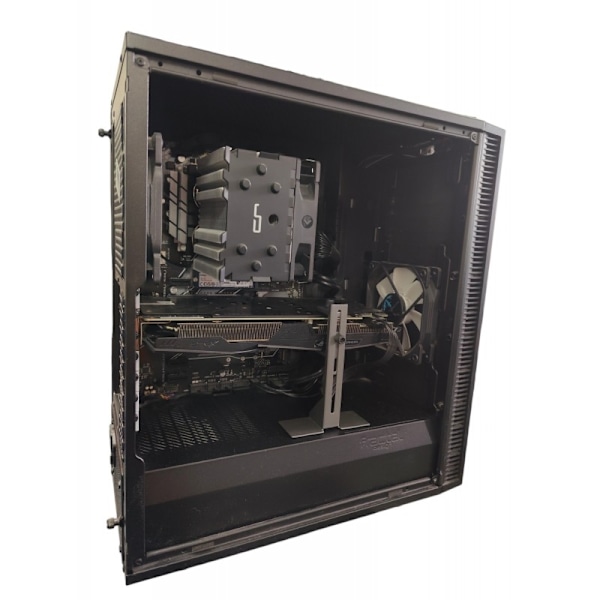 FD Define C gamingdator med Intel i5 16GB 512GB SSD + 1TB HDD GTX1060 Win11 Pro