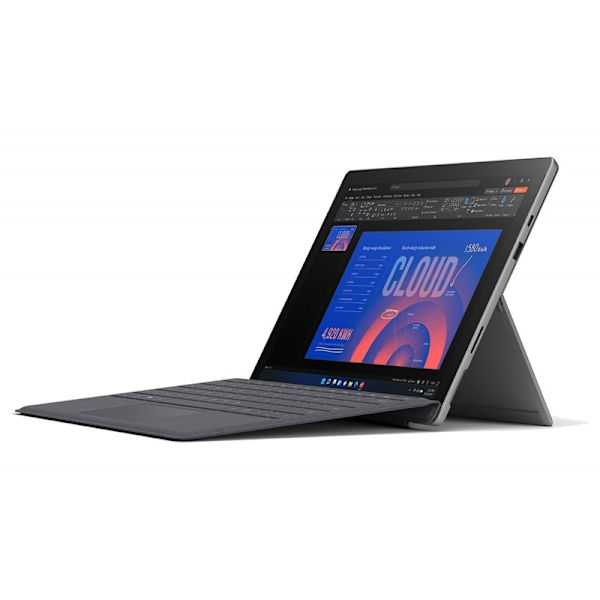 Microsoft Surface Pro 7 Plus 12.3" i5 16GB 256GB SSD Svart med tangentbord