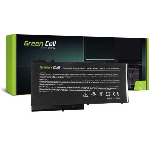 Green Cell DE117 kannettavan tietokoneen varaosa Akku