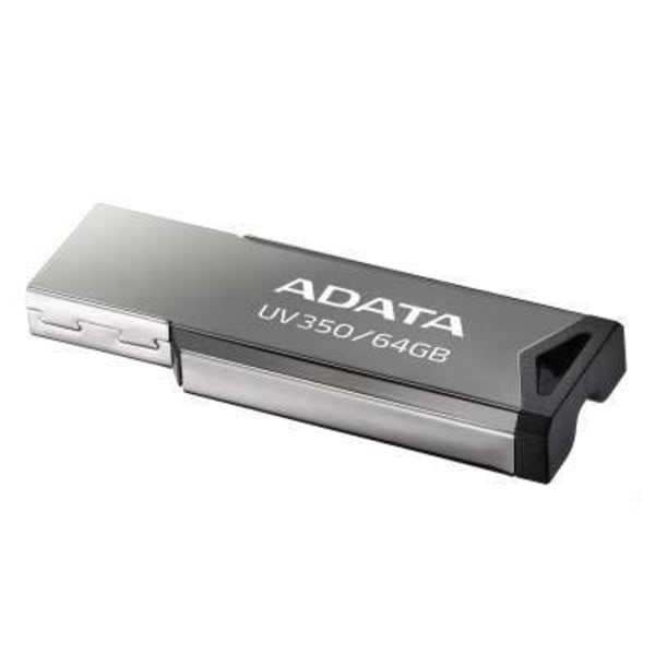 ADATA UV350 USB-flashdrev 64 GB USB Type-A Grå