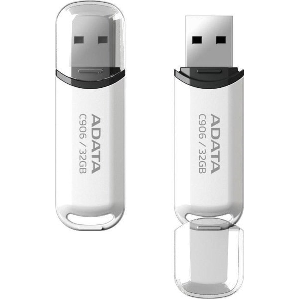 ADATA 32GB C906 USB-minne USB Type-A 2.0 Vit