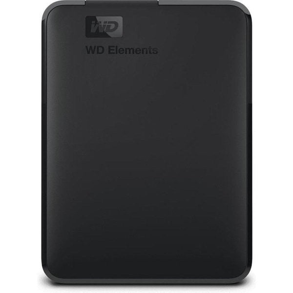 Western Digital Elements Bærbar ekstern harddisk 5000 GB Sort