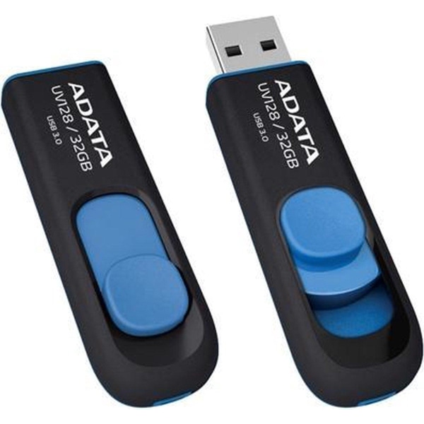 ADATA DashDrive UV128 128GB USB-minne USB Type-A 3.2 Gen 1 (3.1