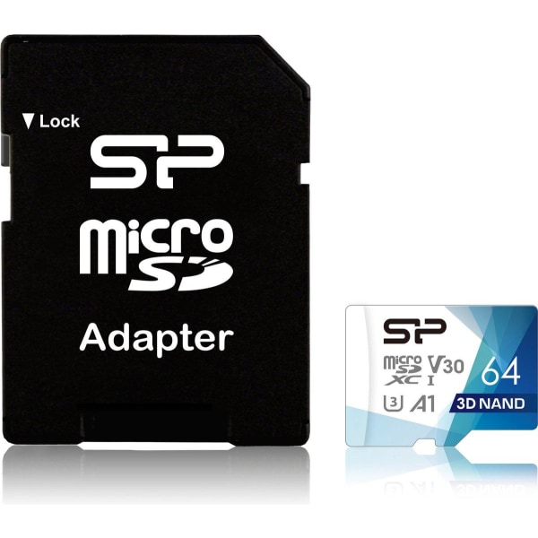 Silicon Power Superior Pro 64 Gt MicroSDXC UHS-III Class 10