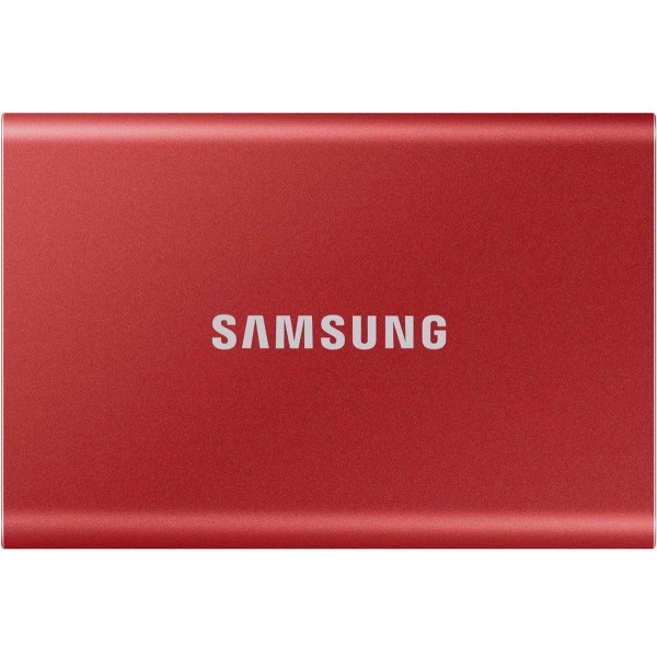 Samsung Kannettava SSD T7 500GB punainen
