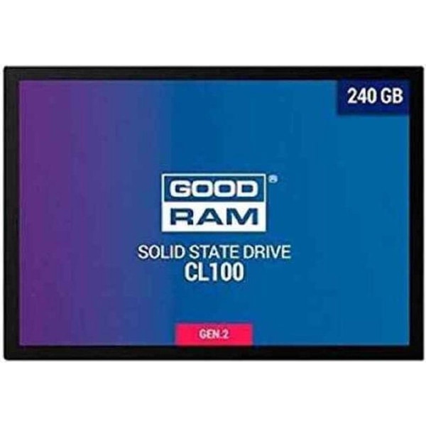 GOODRAM - SSD - 2,5" - CL100 - gen.3, 240 GB SATA III, 3D TLC, D