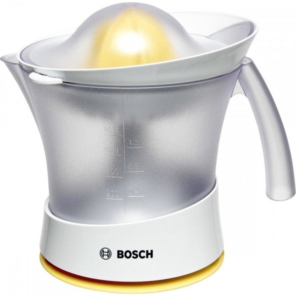 Bosch MCP3500 elektrisk citruspresse 0,8 L 25 W Hvid, Gul Black