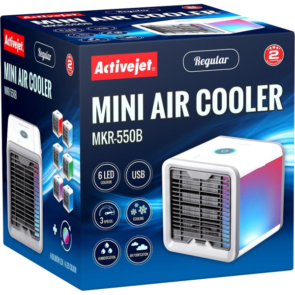 Mini Air Cooler Activejet Regular MKR-550B Black