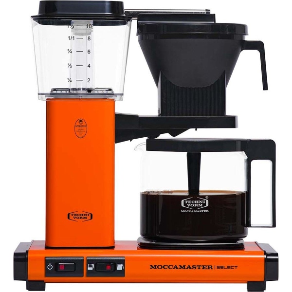 Moccamaster KBG Select - Kaffebryggare - Orange – 5 års garanti Svart 886a  | Black | Fyndiq