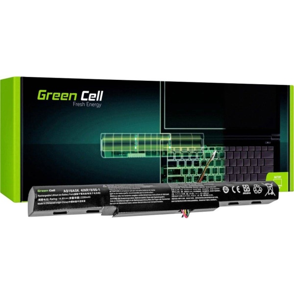 Green Cell AC51 kannettavan tietokoneen varaosa Akku