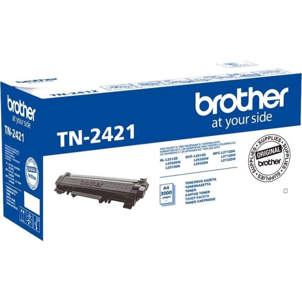 Brother TN-2421 tonerpatron 1 stk. Original Sort