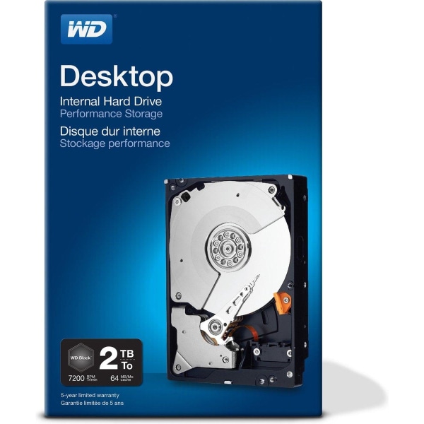 Western Digital WD_Black - Intern harddisk - 2 TB
