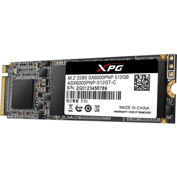 XPG SX 6000 Pro M.2 512 GB PCI Express 3.0 3D TLC NVMe