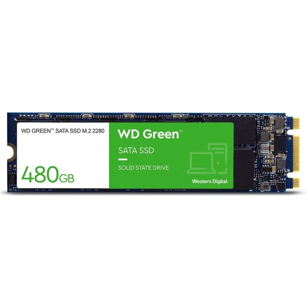 Western Digital Green WDS480G3G0B sisäinen SSD-asema M.2 480 Gt