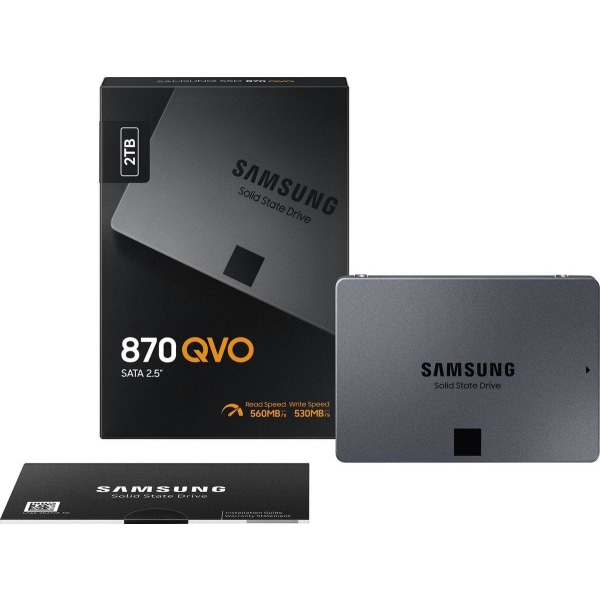 Samsung 870 QVO - 2,5 tuuman sisäinen SSD - 2TB