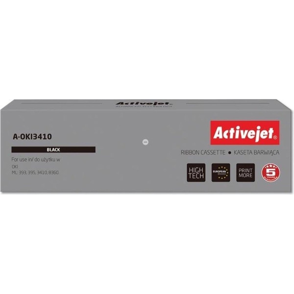 Activejet A-OKI3410 färgband (ersättning för OKI 9002308; Suprem