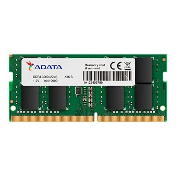 ADATA AD4S32008G22-SGN minnesmodul 8 GB 1 x 8 GB DDR4 3200 MHz