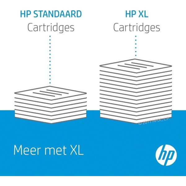 Alkuperäinen HP 301XL suuritehoinen mustekasetti