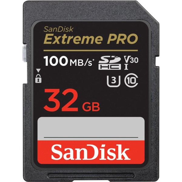 SanDisk Extreme PRO 32 GB SDHC UHS-I klass 10