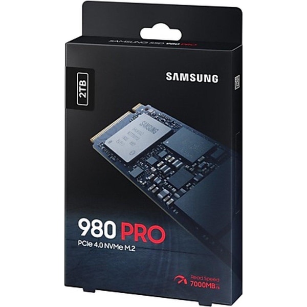 Samsung 980 PRO NVMe - Intern SSD M.2 PCIe - 2TB