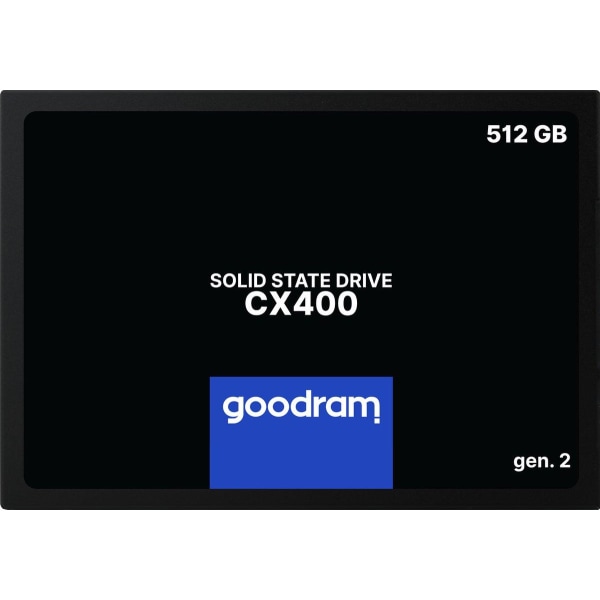 Goodram CX400 gen.2 2,5" 512 Gt Serial ATA III 3D TLC NAND
