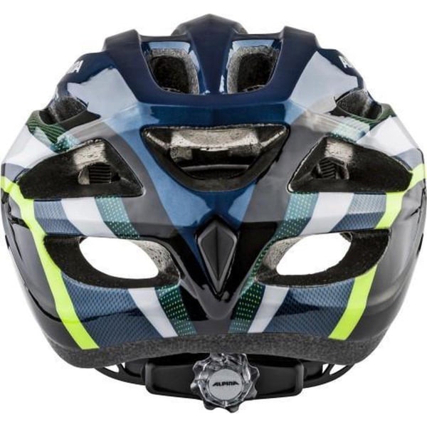 Alpina hjelm MTB 17 mørkeblå-neon 54-58cm
