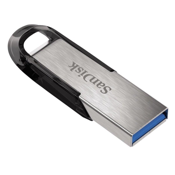 SanDisk ULTRA FLAIR USB-minne 64 GB USB Type-A 3.0 Svart, Silver