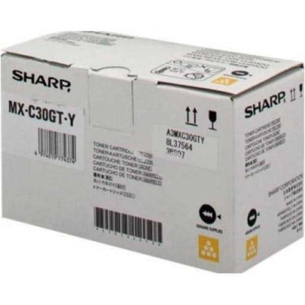 Sharp MXC30GTY tonerkassett 1 st Original Gul