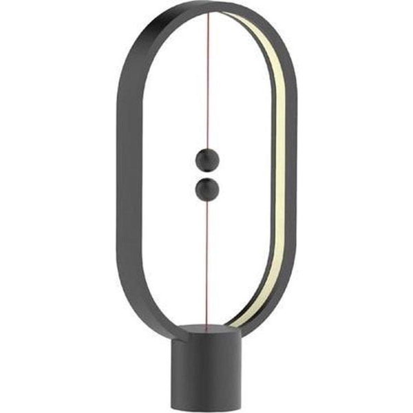 Allocacoc Heng Balance Ellipse bordslampa LED Svart Svart