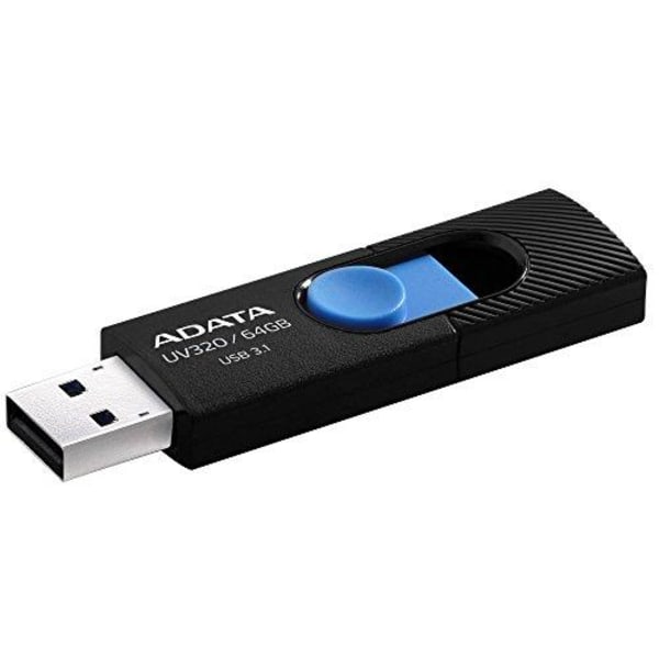 ADATA UV320 USB-minne 64 GB USB Typ-A 3.2 Gen 1 (3.1 Gen 1) Svar